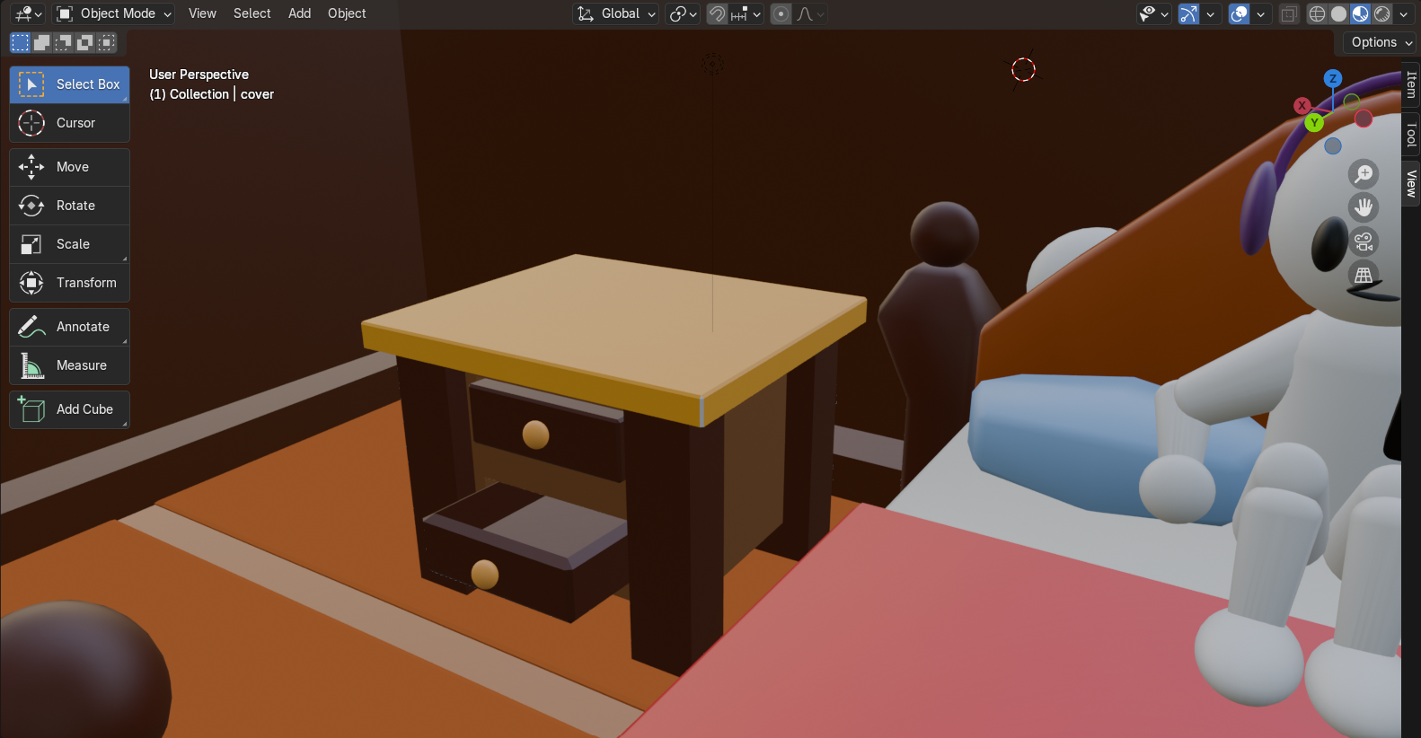 Nightstand Placement